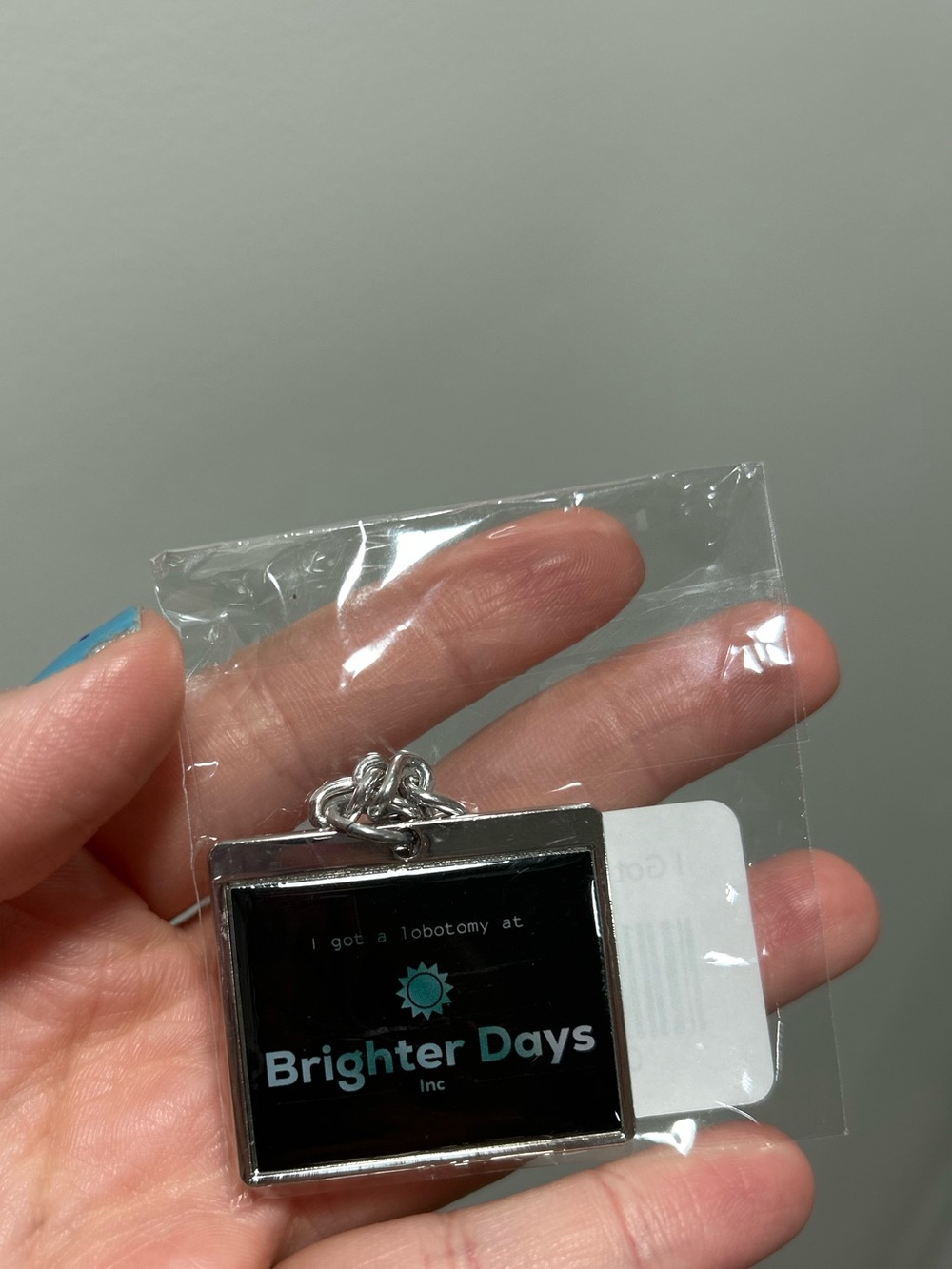 Ariana Grande Lobotomy Keychain - Eternal Sunshine Tour